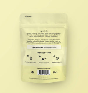 Sick As Shit Herbal tea, 20 Servings, Functional Tea Blend