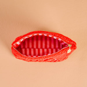 Teddy Pouch-Merry & Bright