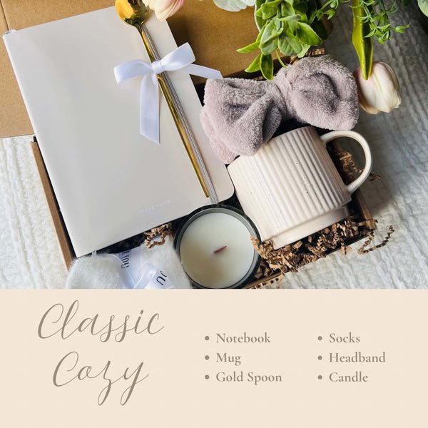Cozy Self Care Basket Gift Set