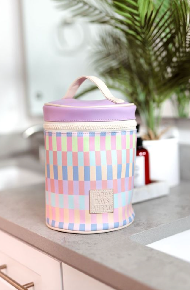 Barrel Organizer-Happy Days Ahead*Pastel Party (Lilac/Cream)
