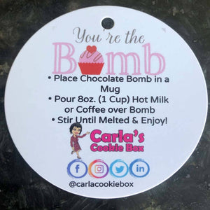 Hot Chocolate Cocoa Bombs For Christmas