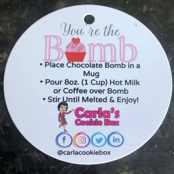 Hot Chocolate Cocoa Bombs For Christmas