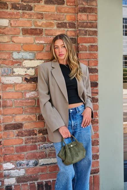 Selena (Mini) Crossbody: Olive