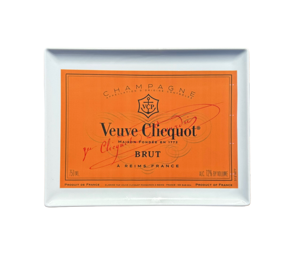 Champagne Label Coupe Tray - Brut