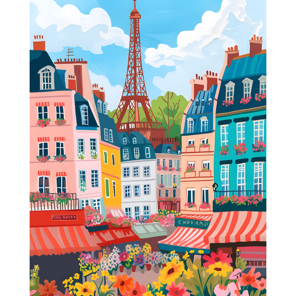 Flower Market: Paris