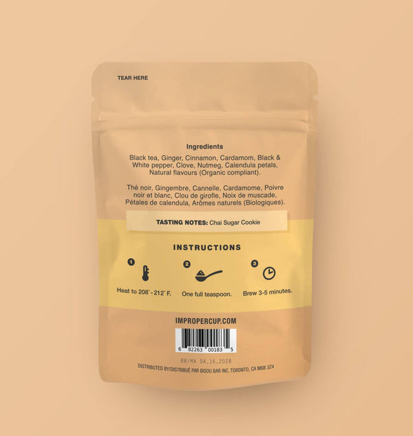 Chai Me A River Black tea, 20 Servings, Chai Tea Blend