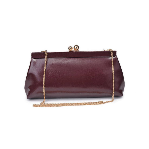 Joplin - Kisslock Clutch: Grey Multi