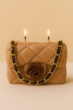 Luxury Candles purses: Beige