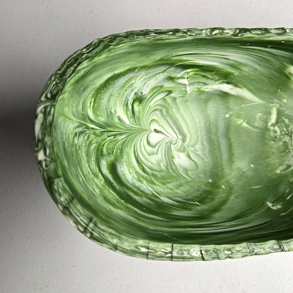 Medium Resin Trough - Entryway Catchall - Decorative Bowl: Tiger