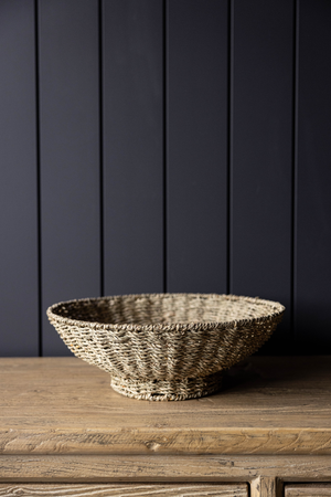 Woven Seagrass Bowl: Medium