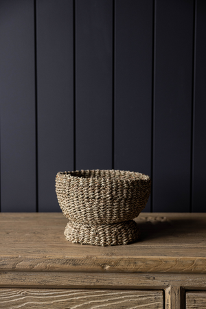 Woven Seagrass Bowl: Medium