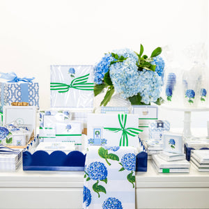 Folded Notecard Set of 10 | Hydrangeas Front Door