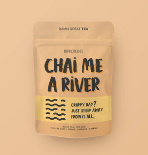 Chai Me A River Black tea, 20 Servings, Chai Tea Blend