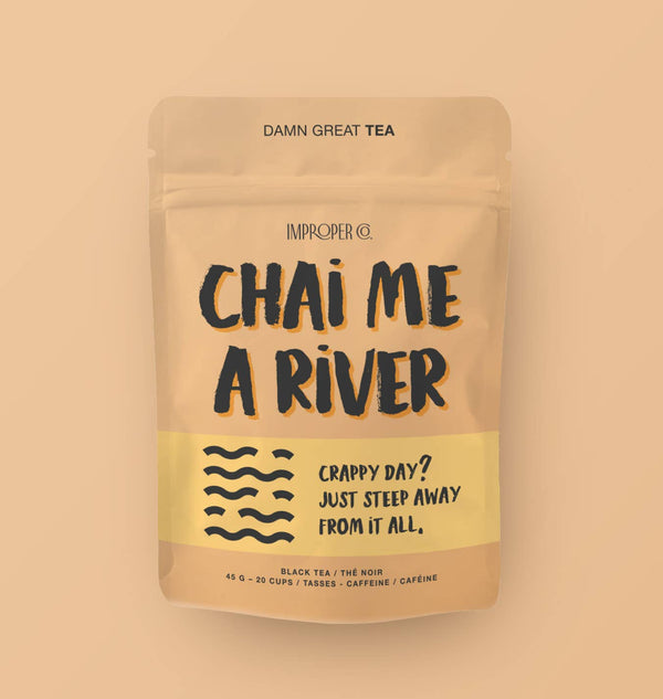 Chai Me A River Black tea, 20 Servings, Chai Tea Blend