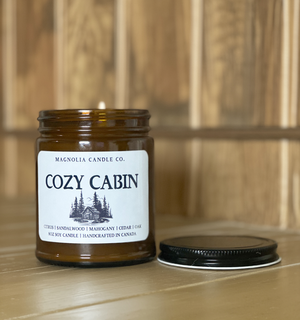 Cozy Cabin  - Summer | Spring | Fall | Winter Candle 8oz