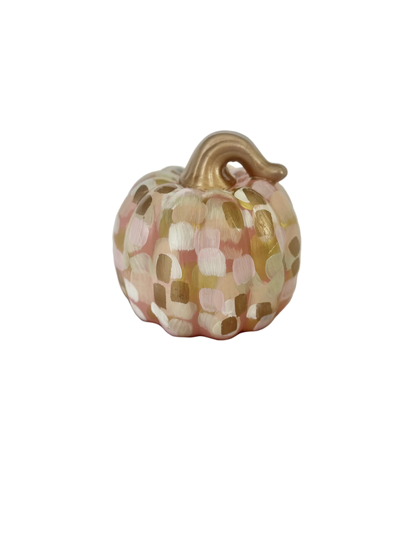 Tall Blush Abstract Pumpkin|Jessica Reynolds Art