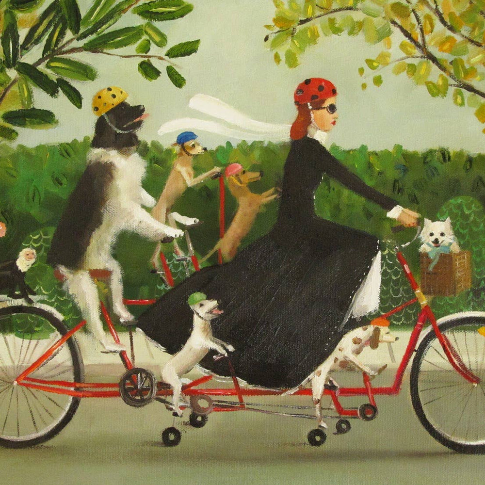 Miss Moon Lesson Nine Art Print - 8.5" X 11" with frame