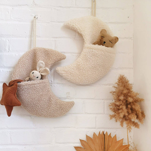 Moon Tooth Fairy Pouch | Off White or Beige