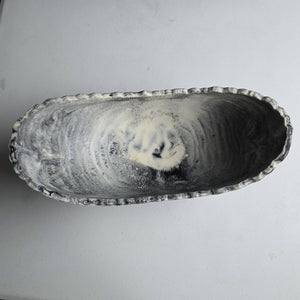 Medium Resin Trough - Entryway Catchall - Decorative Bowl: Tiger