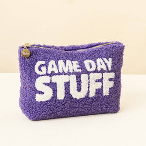 Teddy Pouch-Gameday Stuff: Orange