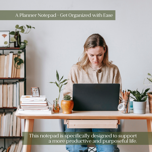 Wellness Weekly Self-Care Planner: 50 Page Tear-Off Notepad