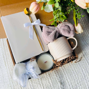 Cozy Self Care Basket Gift Set