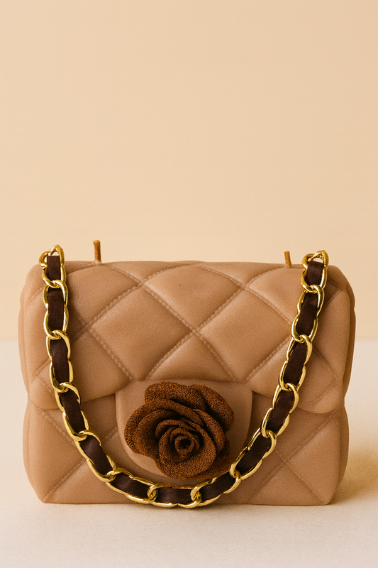 Luxury Candles purses: Beige