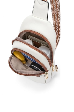 Upcycled  Louis Vuitton Trimmed Up Crossbody Bag: Black