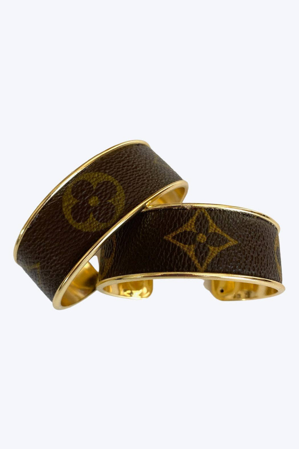 Louis Vuitton Up-Cycled Channel Cuff Bracelet