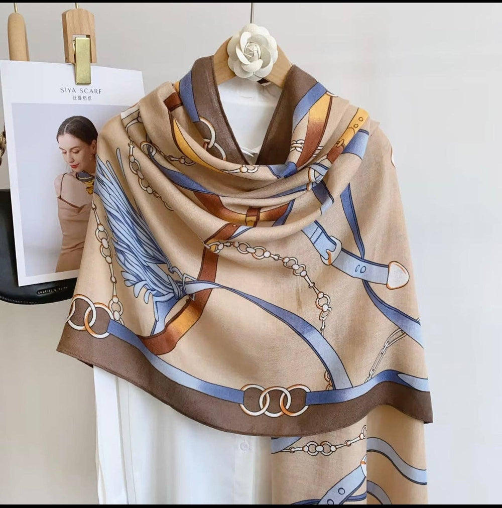 The Everyday Wrap Scarf | Equestrian