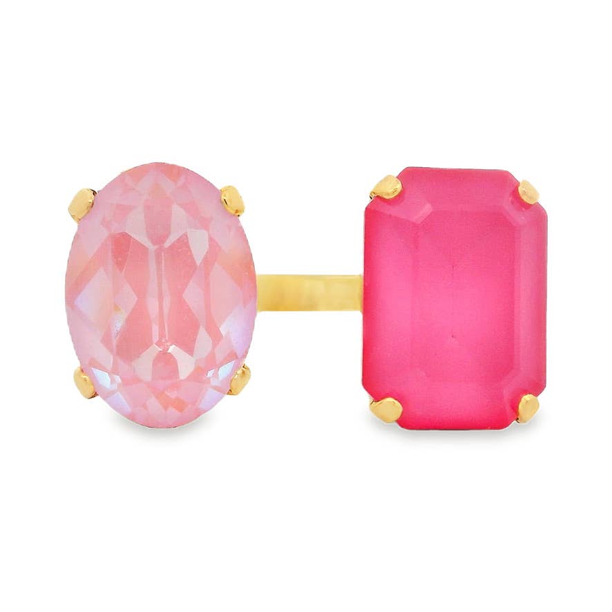 Janel Ring in Fairy Dust: Pink
