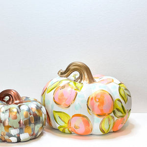 Large Citrus Pumpkin|Jessica Reynolds Art