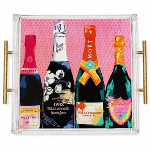 The Tray Girl Acrylic Trays - They New Yorker Series