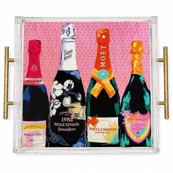 The Tray Girl Acrylic Trays - They New Yorker Series