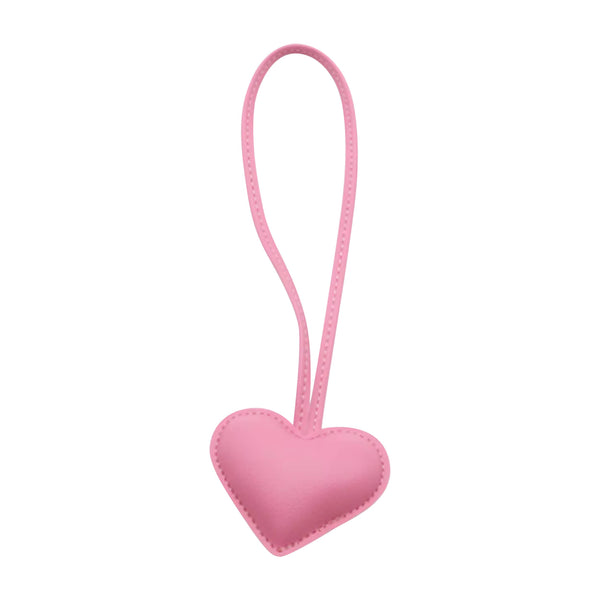 Heart Bag Charms Fuchsia