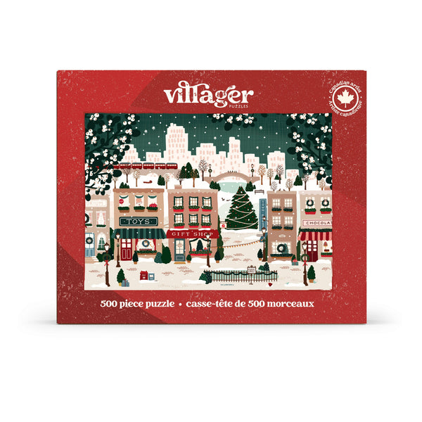 Small Town Holiday | 500-Piece Puzzle | Designed in Canada