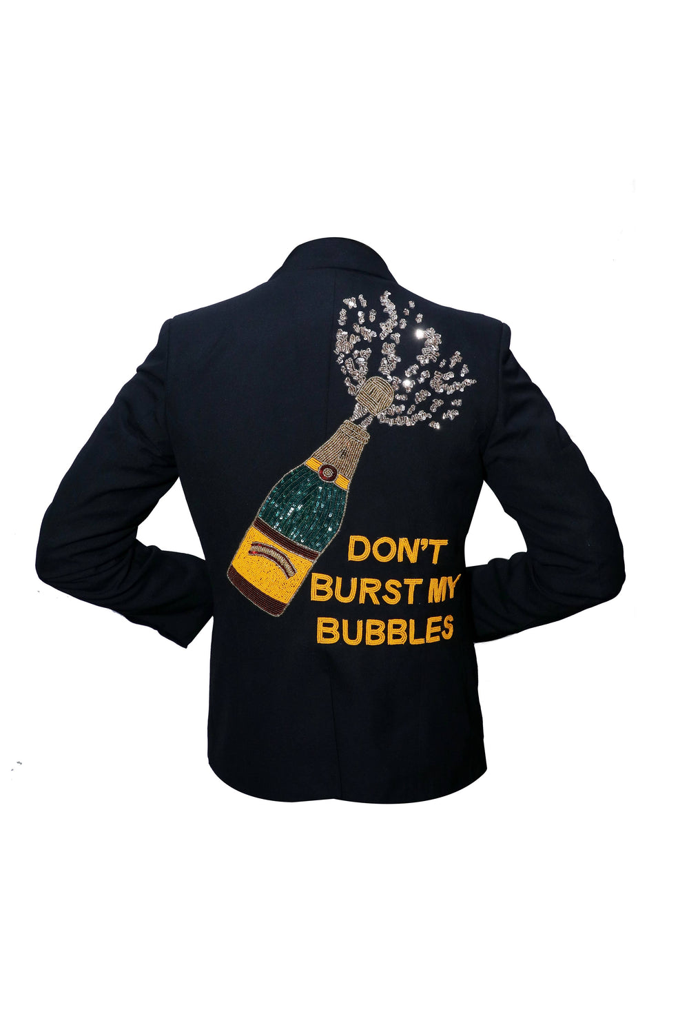 Champagne Blazer Black multi Pop - Medium