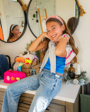 Sprinkle Headbands Light Pink