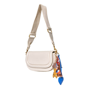 Heart Bag Charms Fuchsia