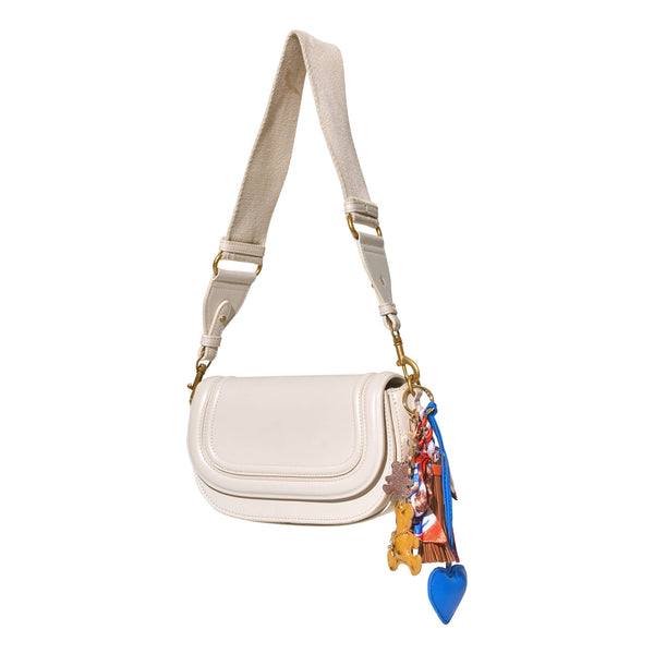 Heart Bag Charms Fuchsia