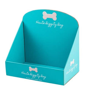 Cardboard Tabletop Merchandiser for Dog Toys