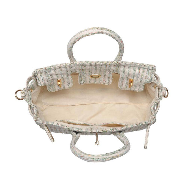 Dixie Satchel: Blue Multi