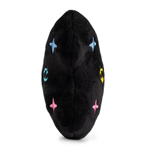 Black Monogram Chewy Vuiton Bone Squeaker Dog Toy: XL