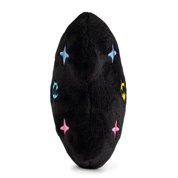 Black Monogram Chewy Vuiton Bone Squeaker Dog Toy: XL