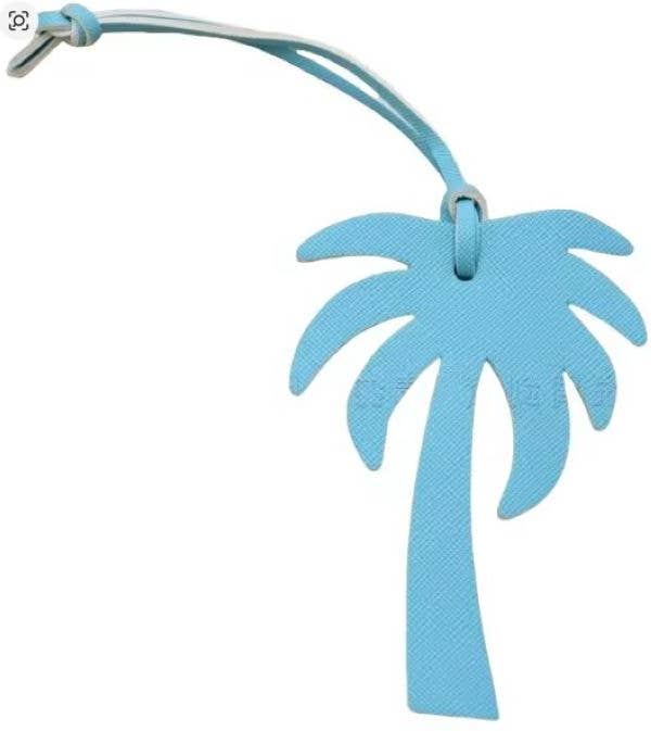 Palm Tree Bag Charms Perfect for Christmas Gift -9 colors: Dark Pink