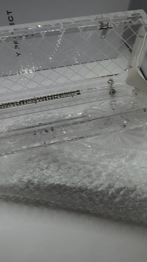 Y Project Acrylic Clutch/Shoulder bag