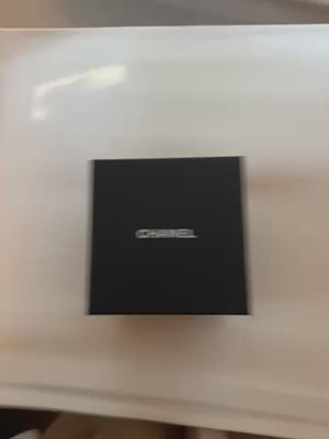 Chanel black pearl clamp bracelet