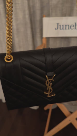 YSL Medium Grained Calfskin 2way. GHW . Like new