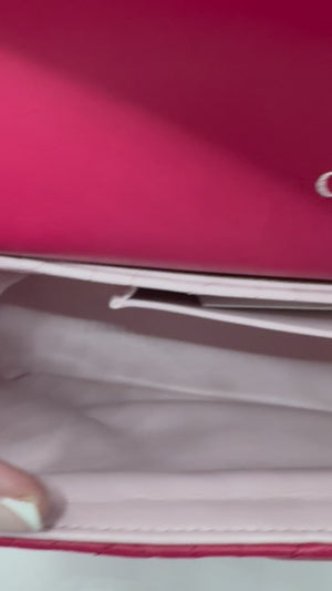 Dior Miss Dior Medium Pink Cannage quilted shoulder bag with SHW 2013