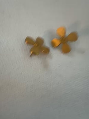 Chanel Clover Earrings